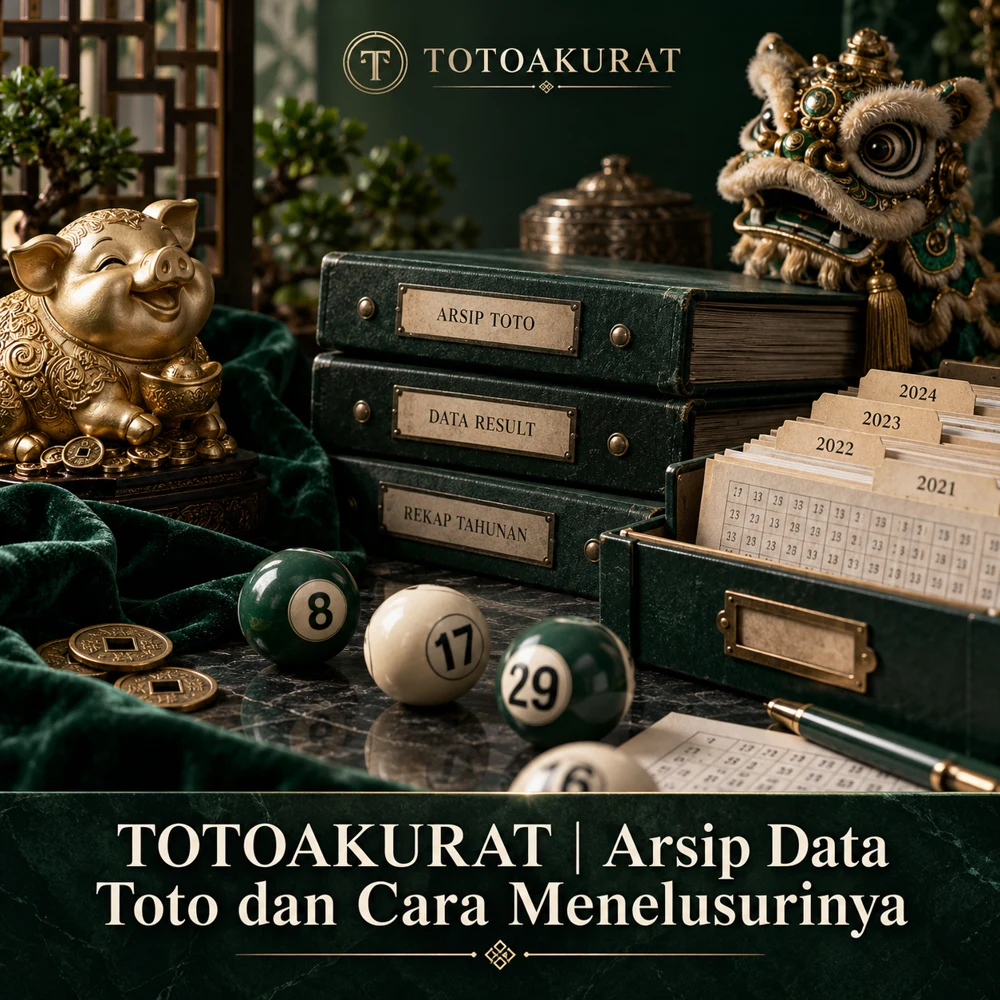TOTOAKURAT | Arsip Data Toto dan Cara Menelusurinya